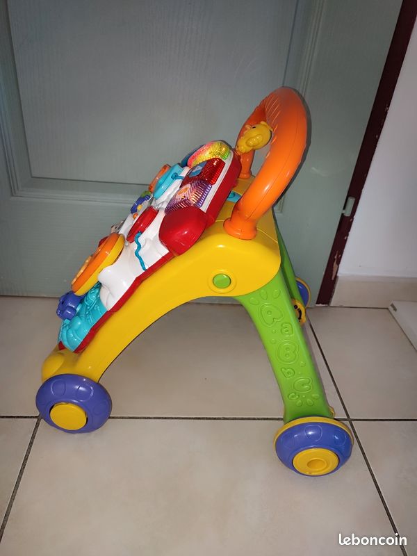 Trotteur Pousseur Vtech Trotteur En Super Chariot Trotteur