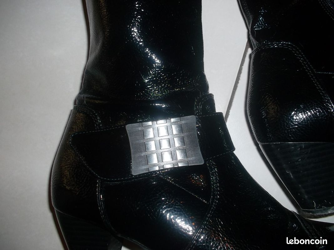 Bottes noires femme (image 2)