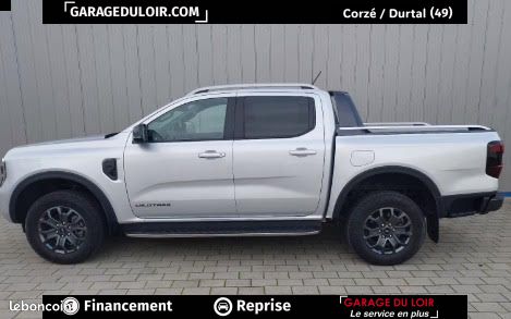 Ford Ranger 2.0 Eco-Blue 205 AUTO D. CABINE WILDTRAK / + Couvre Benne Électrique (image 2)