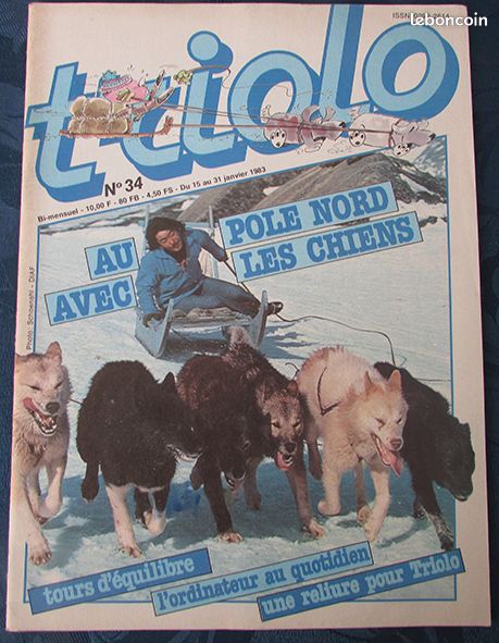 Magazine Triolo - N° 34 du 15 au 31 Janvier 1983 (image 1)