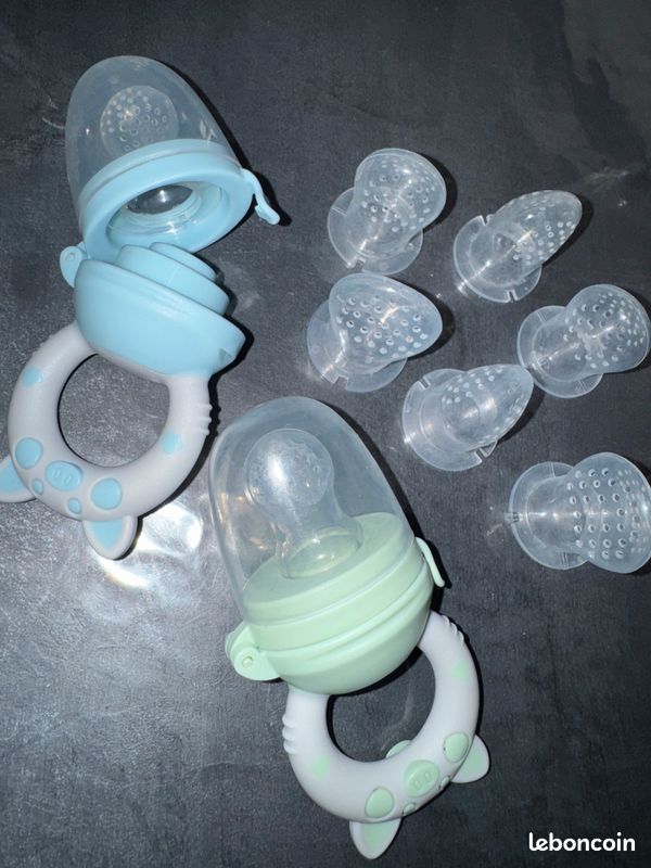 Lot 2 grignoteuses pour bébé (image 1)