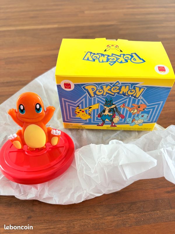 Lot 4 figurines Pokémon McDonald's Japon - Happy Set 2025 - Complet (image 5)