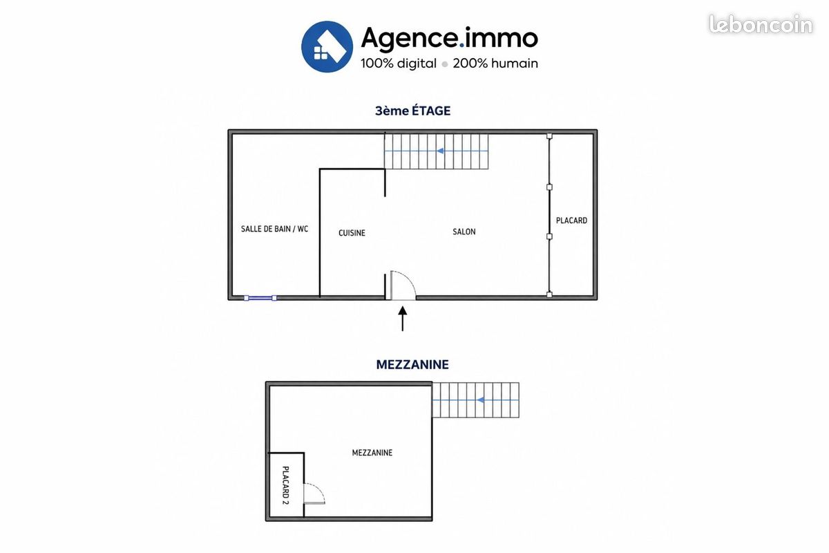 Duplex 2 pièces 36 m² (image 7)