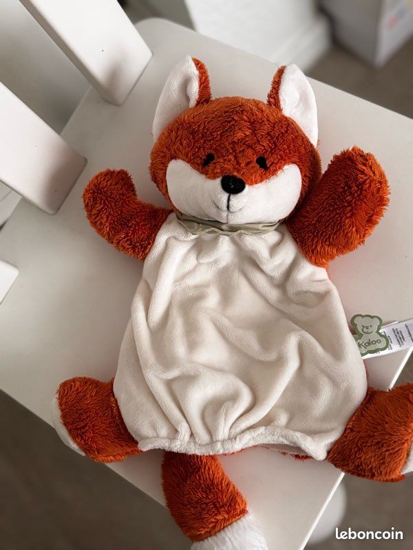 Lot de 3 peluches / doudous (Kaloo, Ebulobo, Tiny Love) - Très bon état (image 7)