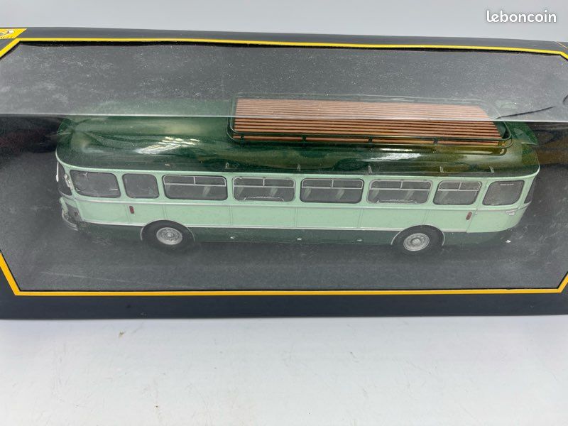 Bus Saviem Renault SC 1 – Gare SNCF – Modèle Norev 1/43 Avec Boîte – Occasion