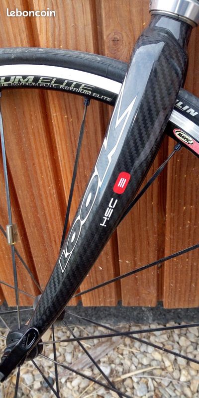 Rare cadre titane Passoni taille S en 50 fabriqué main + roues Mavic 650 (image 4)