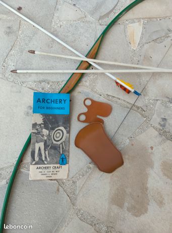 Arc De Chasse Recourbé Vintage Ben Person Poney - Bois/fibre Verre #2