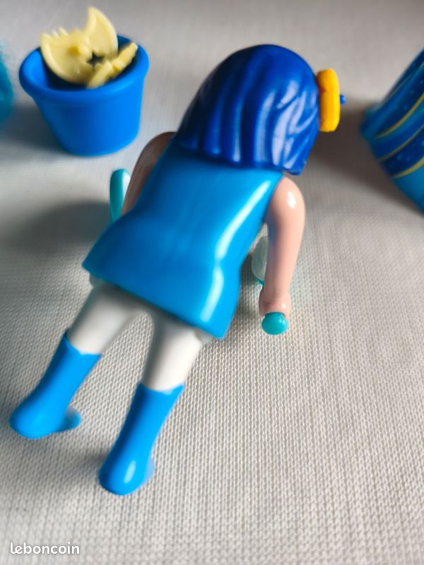 Playmobil princesse bleuet avec cheval à coiffer 6169 (image 8)