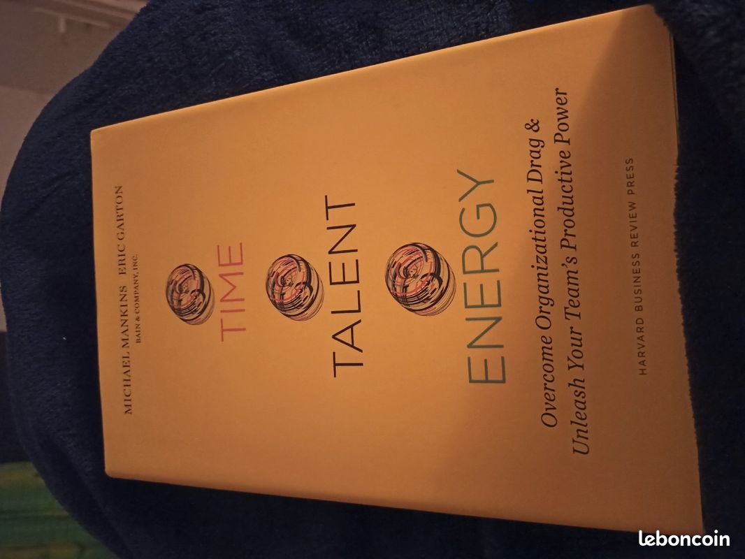 đ NEUF / ANGLAIS "Time, Talent and Energy" (image 2)