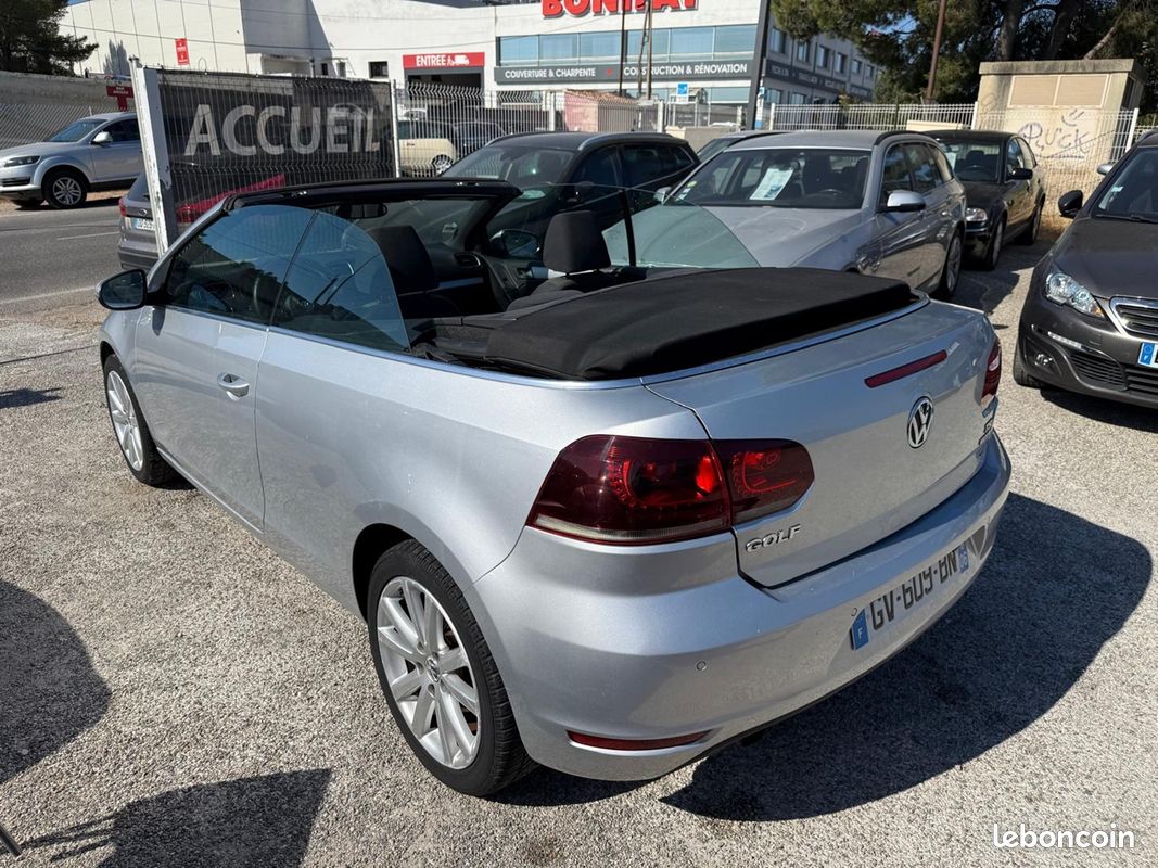 Volkswagen GOLF VI CABRIOLET 1.2 TSI 105CH BLUEMOTION TECHNOLOGY (image 2)