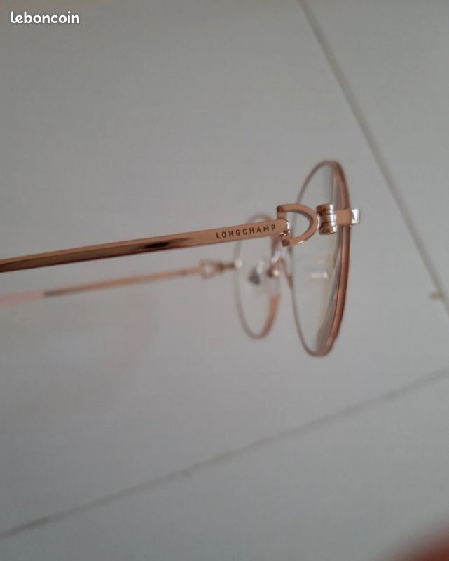 Monture lunettes Longchamp doree (image 6)