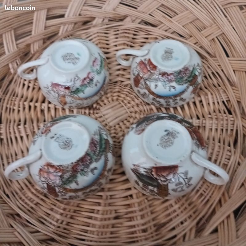 Lot 4 tasses et 6 sous tasses (image 8)