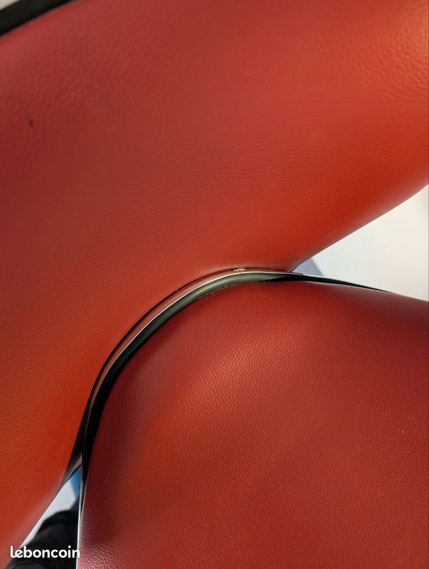 Chaises de bar × 3 - Rouge (image 5)
