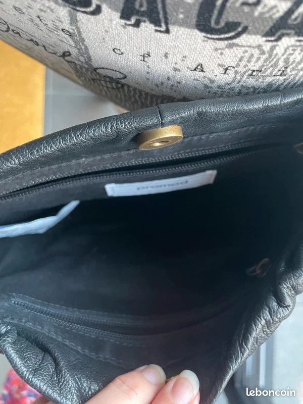 Sac bandoulière en cuir ~ Promod (image 5)