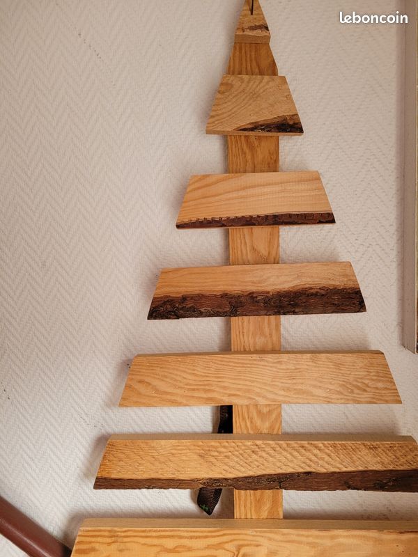 Sapin de Noël en Bois Massif 1m80 (image 2)