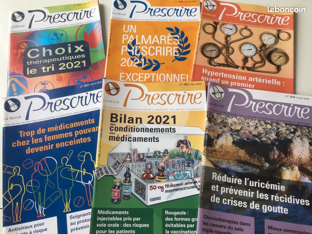 Revue Prescrire 2022, année complète (image 2)