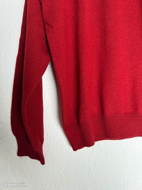 Pull / Rouge / S / Olly Gan / Homme (image 4)