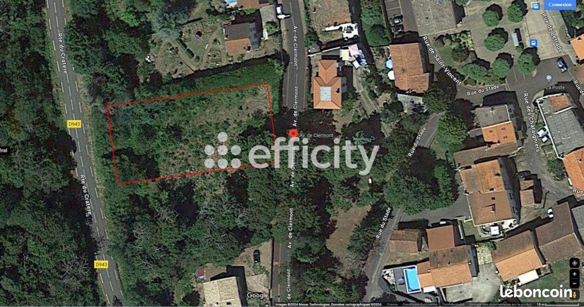 Terrain 1 350 m² Sayat · 110 000 €