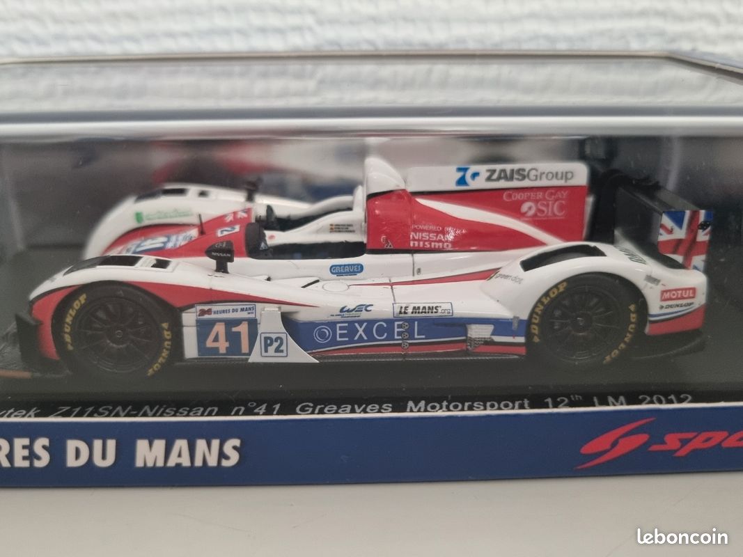 Spark - Nissan Zytek Z11SN, Greaves Motorsport, Le Mans 2012 (image 2)