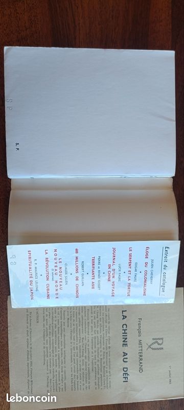 Livres de François Miterrand dédicacés (image 5)