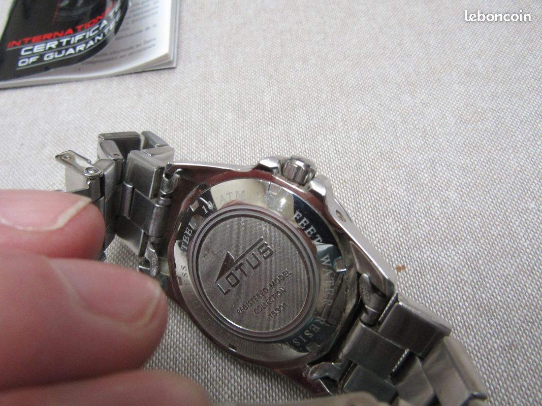 Montre Lotus 15301 bracelet métal Collection