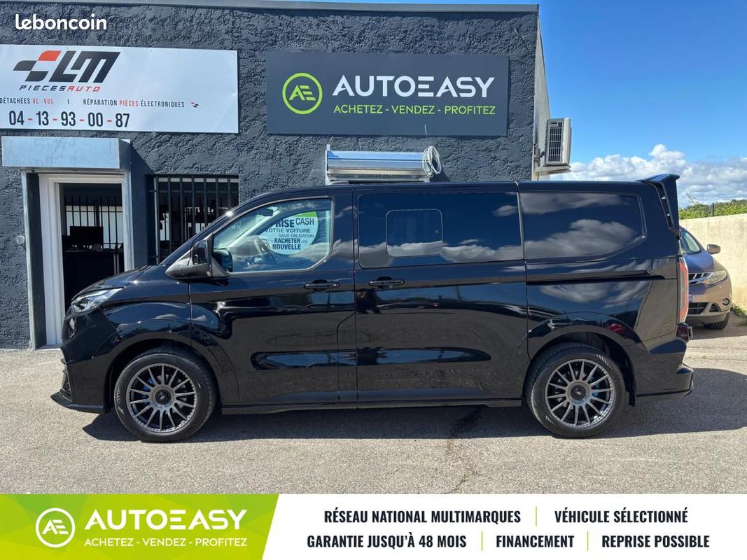 Ford Custom TRANSIT CUSTOM MS-RT 2,0 ECOBLUE DIESEL NEUF 40 KM / IMMAT FRANCAIS MAI 2026 MSRT MS RT (image 3)