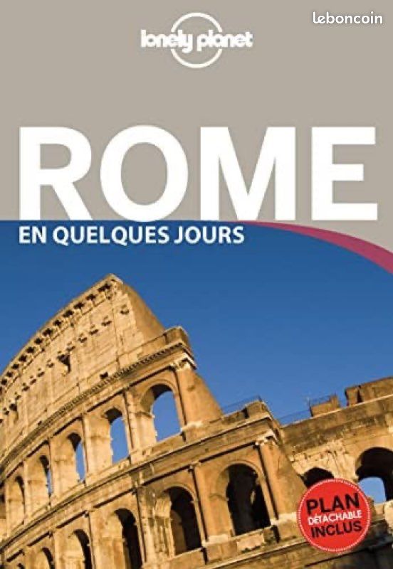 Guide touristique Rome lonely planet (image 1)