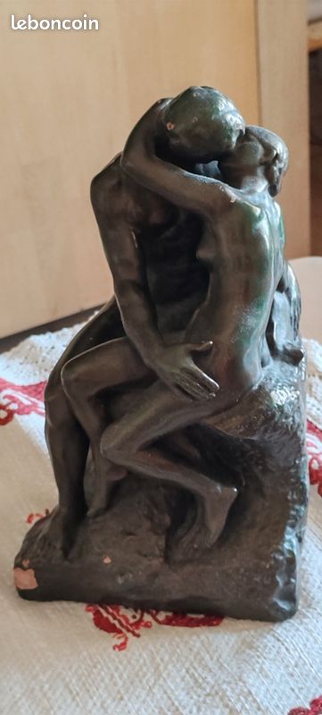 Reproduction de l œuvre de Rodin le baiser (image 1)