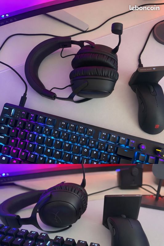 Setup Clavier/Souris/Casque neuf (image 1)