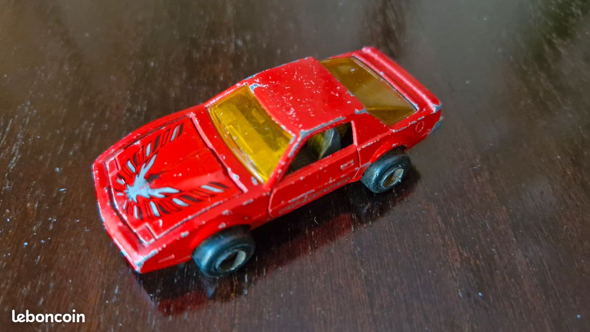 Miniature Majorette Pontiac Firebird Vintage - échelle 1:64 - Série 3000 - Occasion - Fabrication France