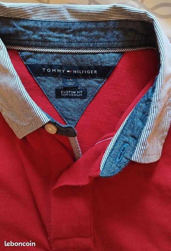 Polo manches courtes Tommy Hilfiger L (image 3)