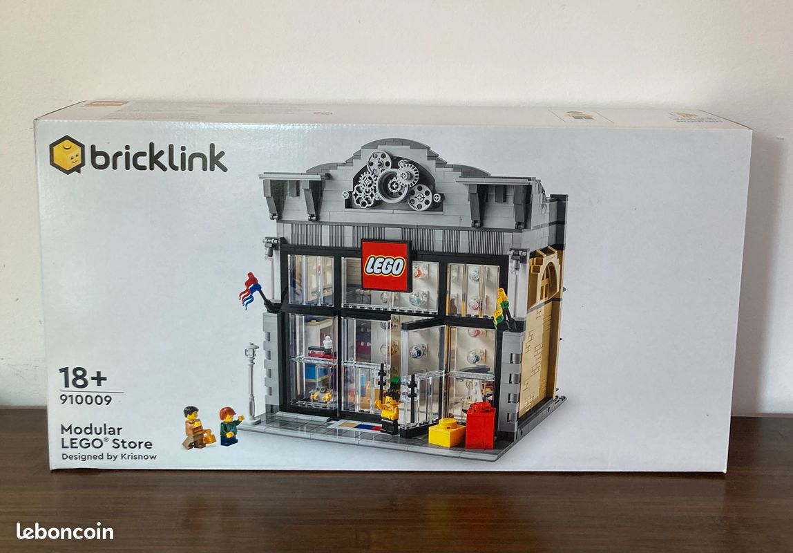 Lego Bricklink 910009 Modular Lego Store RARE Seulement 10 000