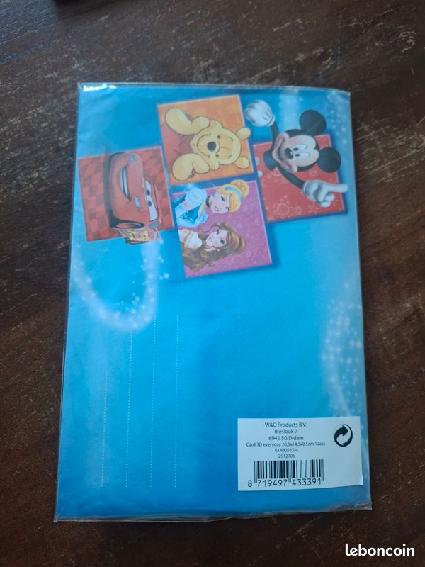 Carte princesses Disney (image 3)