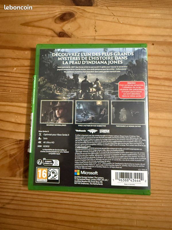 Indiana Jones le cercle ancien Xbox (image 3)