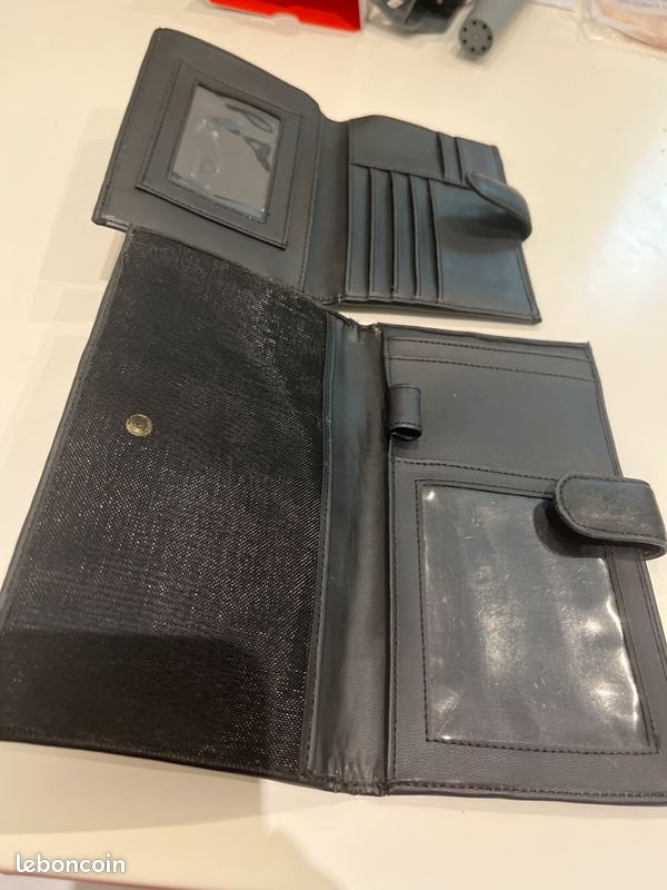 Portefeuille et porte chéquier Carven (image 3)