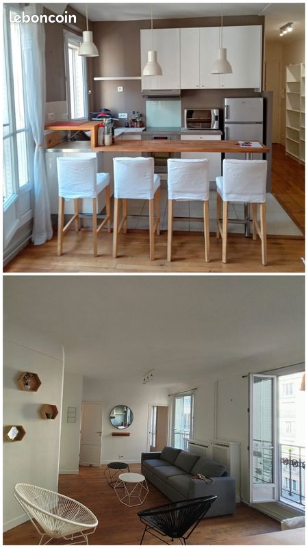 Appartement 2 pièces 45 m² · à Paris · 45 m² · 1 590 €/mois