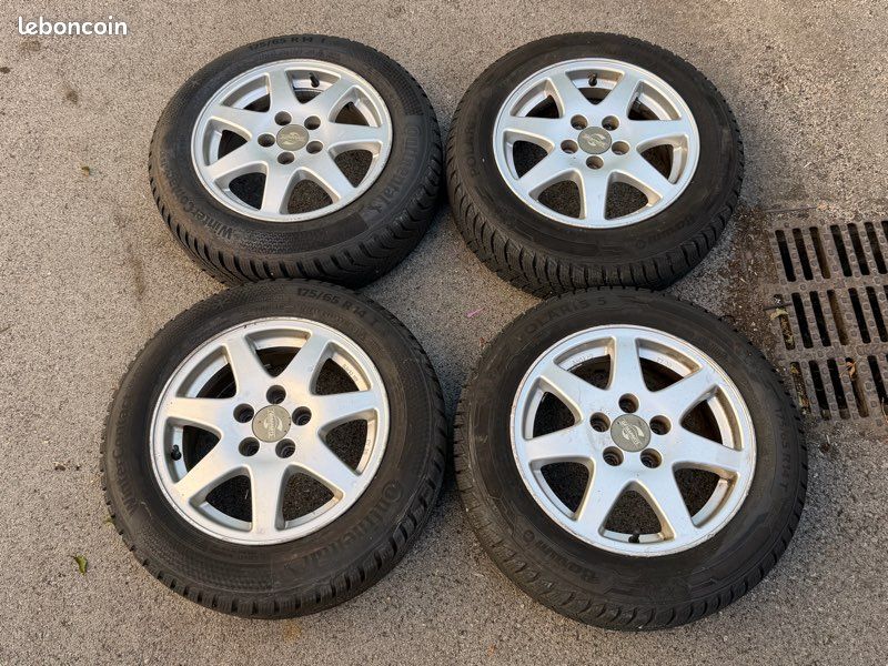 Pack Roues Hiver Continental VW Polo 175/65/R14 (image 2)