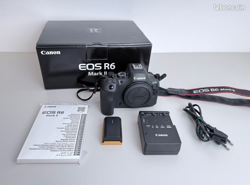 Canon EOS R Hybride – Boîtier Noir (occasion Très Bon état) Avec Batterie LP-E17