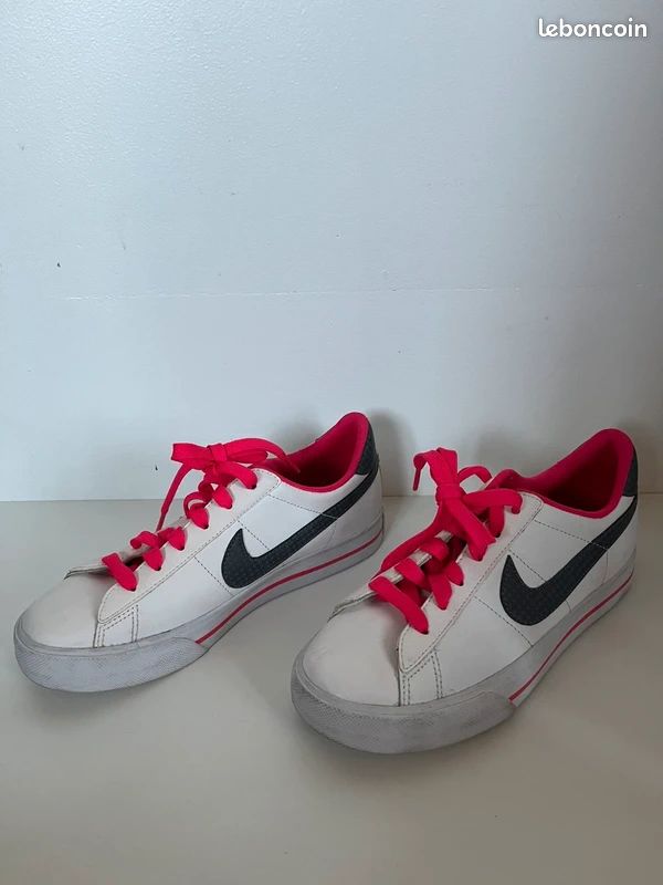Basket Chaussure Rose Et Blanche Ou Grise Baskets Nike Sweet