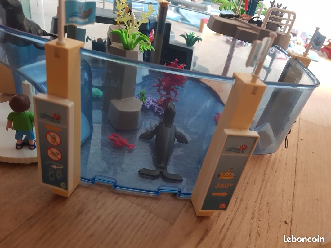Jeu Playmobil aquarium boutique extensions TTBE (image 2)