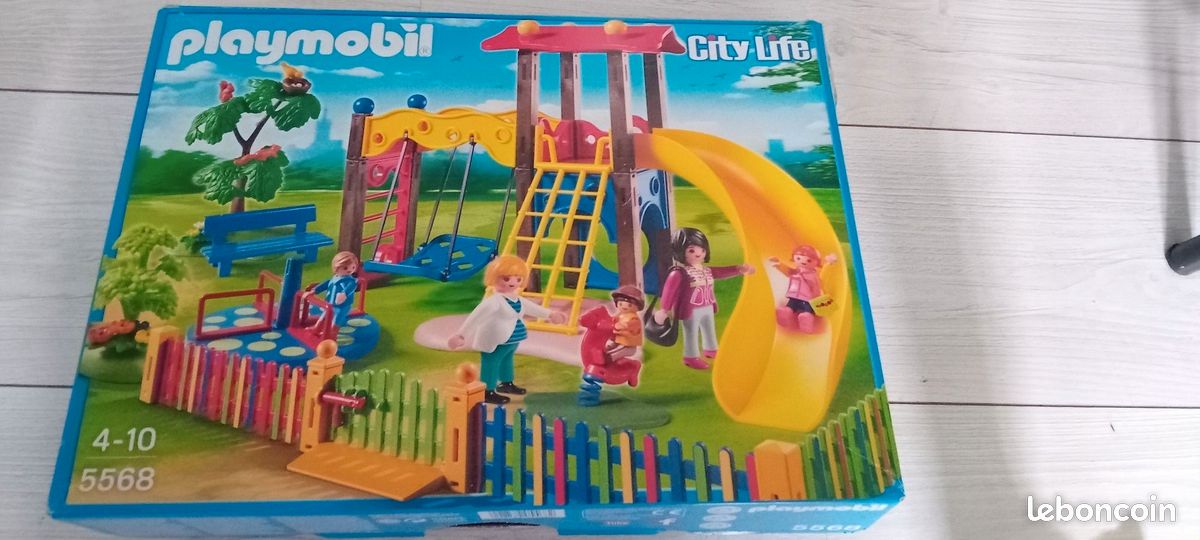 Lot de 5 boite Playmobil parc (image 1)