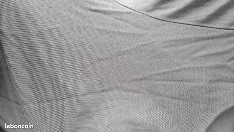 Top gris H&M taille XS manches courtes (image 4)