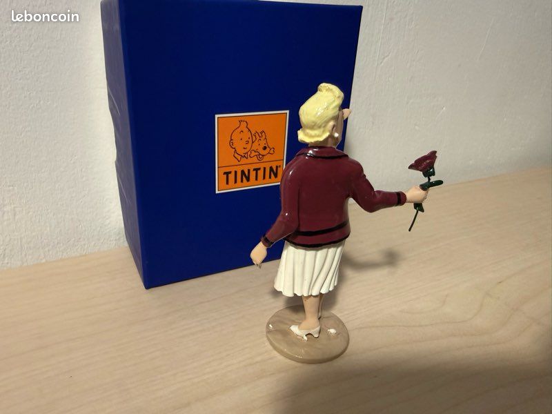 Figurine Hergé Moulinsart - Castafiore Rose N°46920 - Tintin Plomb 1999