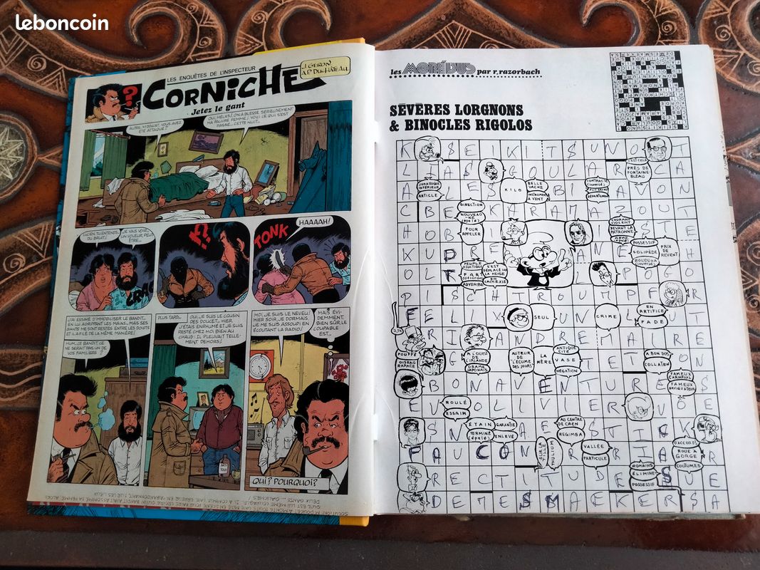 Reliure Album Spirou n° 161 de 1981 bte 20 (image 6)
