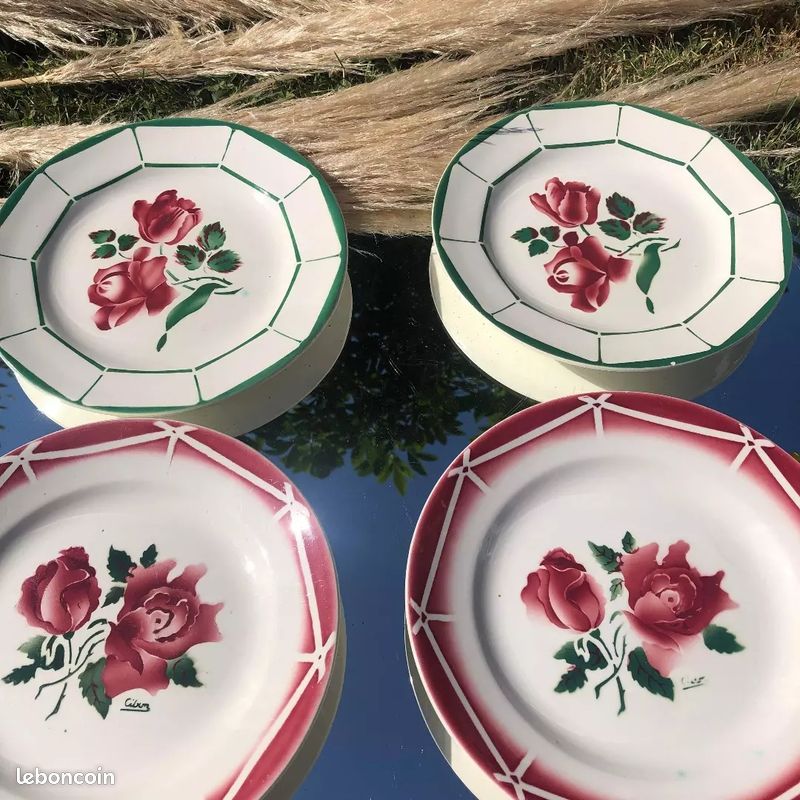 Quatre Assiettes digoin serreguemines (image 10)