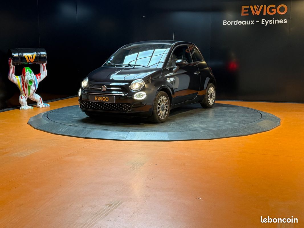 FIAT 500 1.2 70 LOUNGE / APPLECARPLAY / RÉGULATEUR - LIMITEUR DE VITESSE / RADAR DE RECUl (image 14)