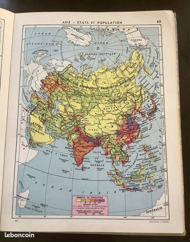 Atlas Classique Hachette Pierre Gourdon 1956 (image 10)