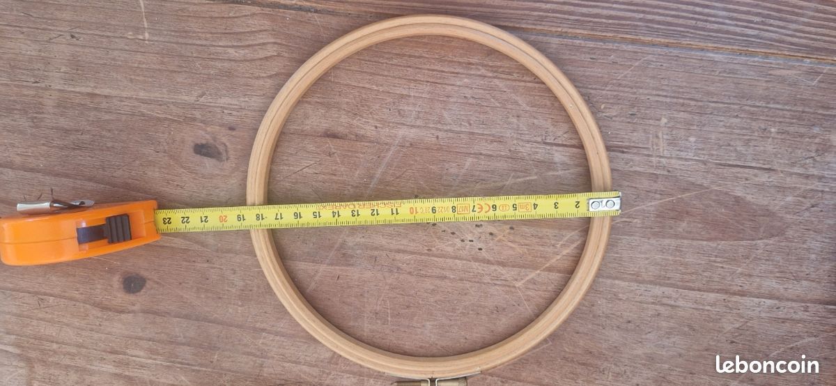 Lot de 2 tambours cercles à broder (image 3)
