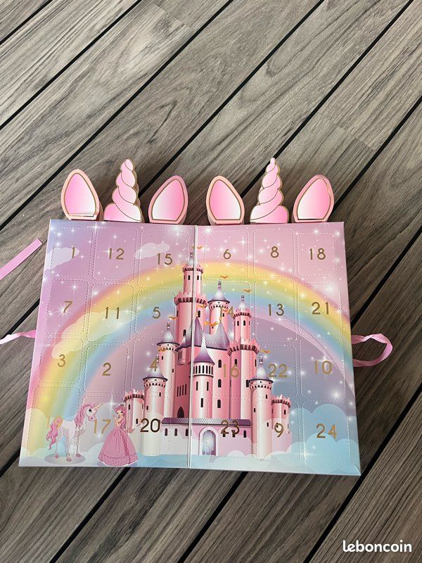 Calendrier De L'Avent Licorne 2024 Pour Fille - 24 Jours Avec Accessoires Déguisement Thème Licorne