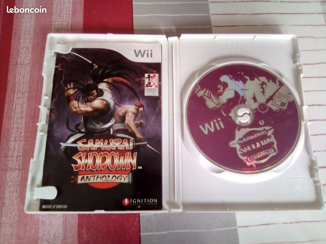 Jeu samurai showdown anthology Nintendo Wii (image 1)